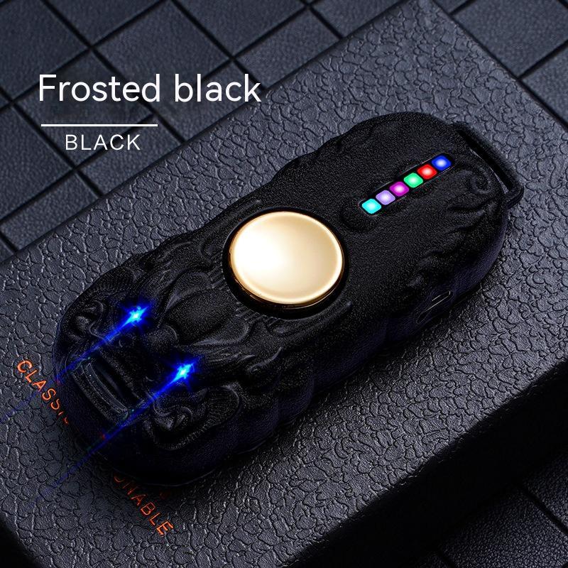 Rechargeable Fidget Spinner Lighter – Creative 2-in-1 Stress Toy & USB Lighter