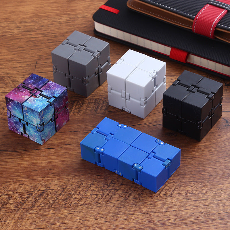 Infinity Cube Fidget Toy – Stress Relief Sensory Cube for Kids & Adults with ADHD or Autism
