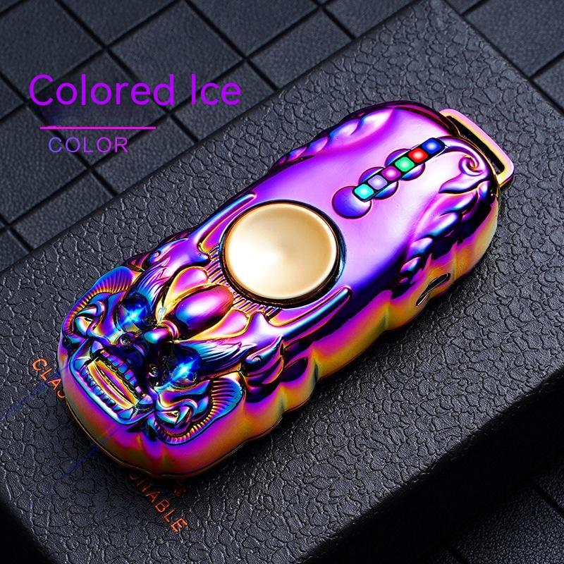 Rechargeable Fidget Spinner Lighter – Creative 2-in-1 Stress Toy & USB Lighter