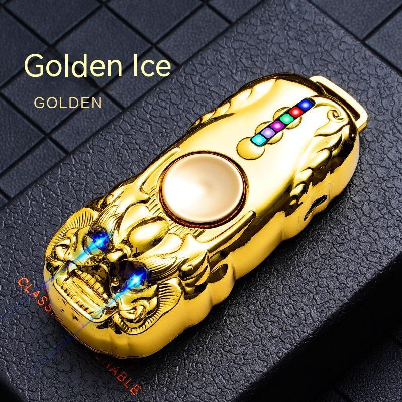 Rechargeable Fidget Spinner Lighter – Creative 2-in-1 Stress Toy & USB Lighter