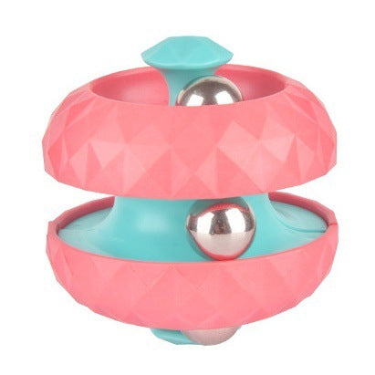 "Diamond Ball Track Fidget Spinner – Rubik’s Cube Decompression Toy for Kids"